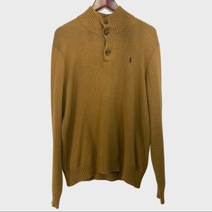 Polo by Ralph Lauren Brown Pullover Knit Sweater